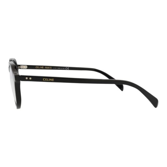Celine Mens Round/Oval Black Black Transparent Fashion Designer Eyewear - Picture 3 of 4